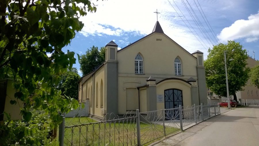 Baptist church in Sanciai nowadays