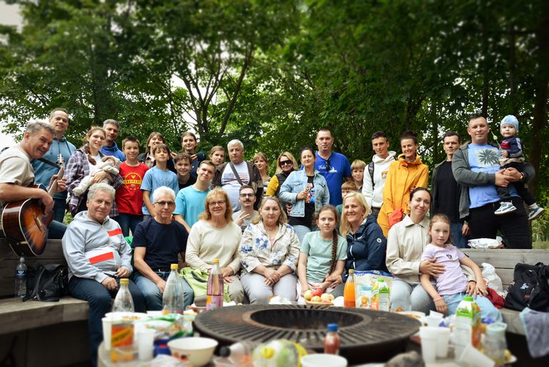 Bendra nuotrauka Marių salos parke