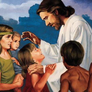 Jėzus laimina vaikus